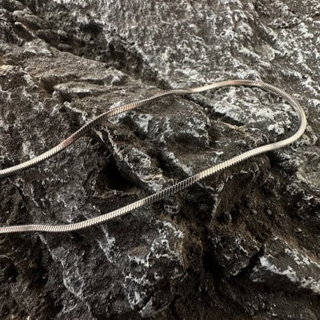 minimal snake chain necklace　VG1215