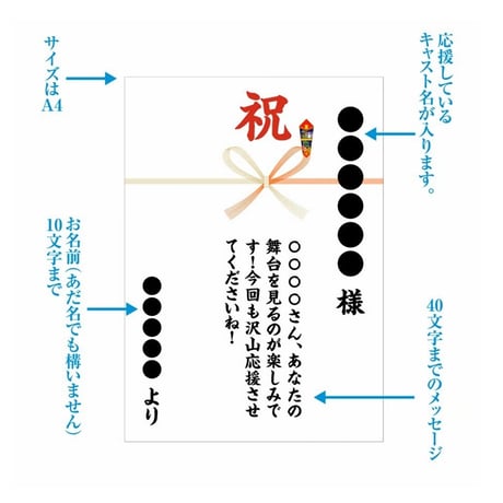 舞台「横浜楽演祭2025／錦秋～にぎわい演舞譚」　1万円応援札（準備中）