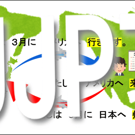 よくわかる！日本語教育 教案 みん日５課「行きます・来ます・帰ります」の導入&プレゼン