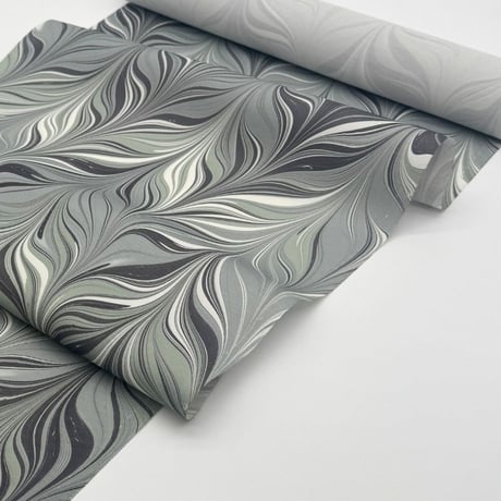 墨流し染め帯