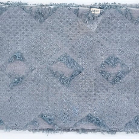 OLN scarves「tear（テアー）」smoky cyan