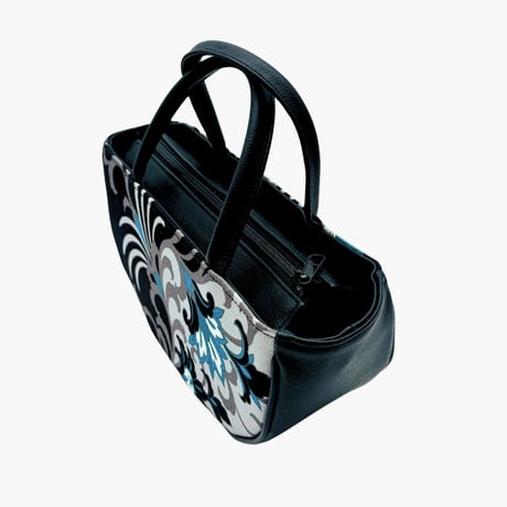 ハーフムーン型バッグ　ヨーロッパ更紗Ｂ