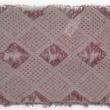 OLN scarves「tear（テアー）」grayish pink