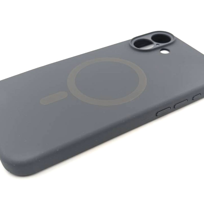 iPhone16 Magsafe対応 シリコンケース グレー | ARL mobile sup