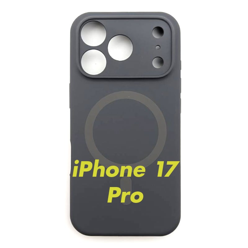 iPhone17 Magsafe対応 シリコンケース グレー | ARL mobile sup