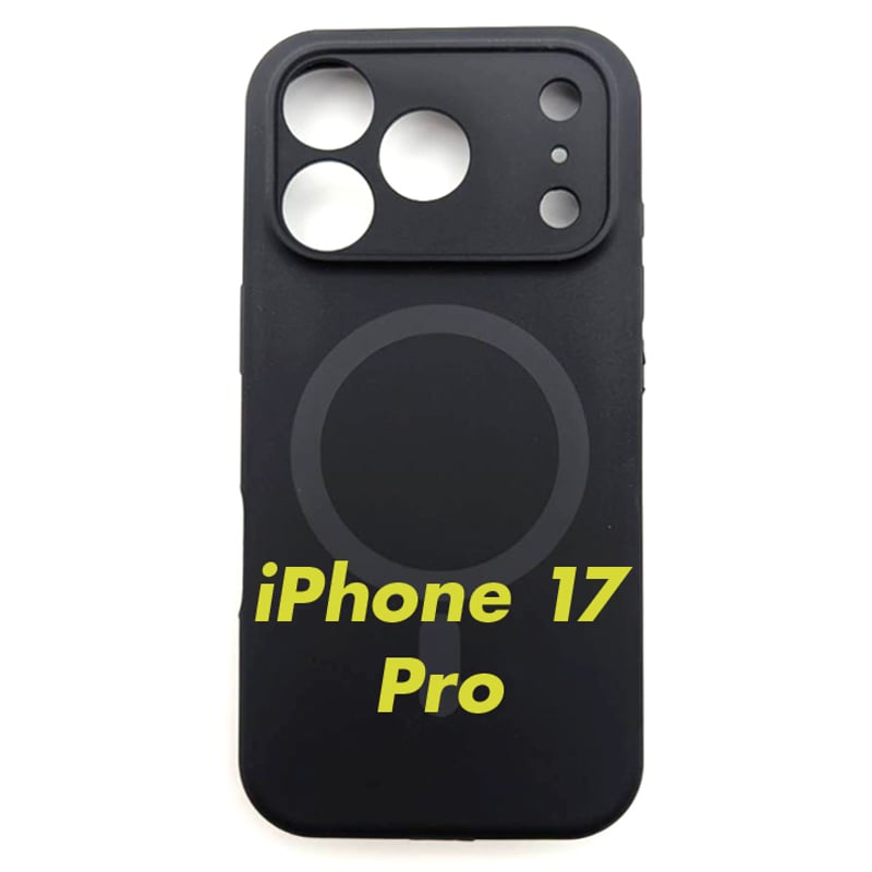 iPhone 17シリコンケース MagSafe ブラック iPhone 17 Silicone Case with MagSafe - Black - Apple