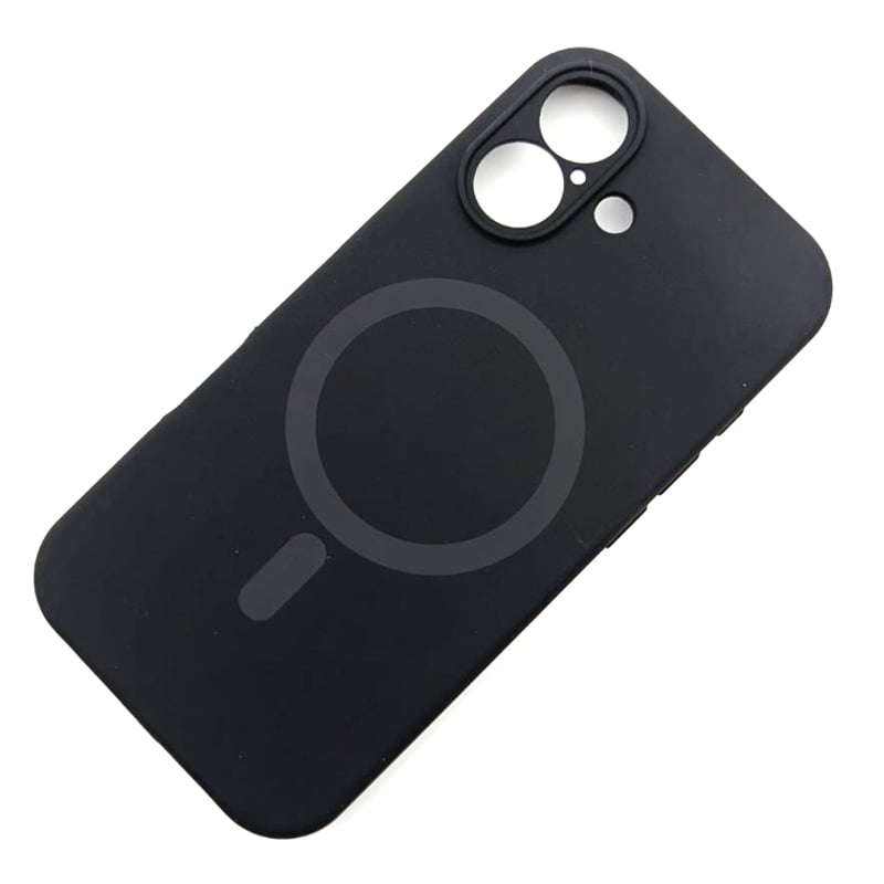 AppleiPhone17用ブラックシリコンケース iPhone Apple純正 MagSafe対応 17 Pro シリコンケース・ブラック 新品