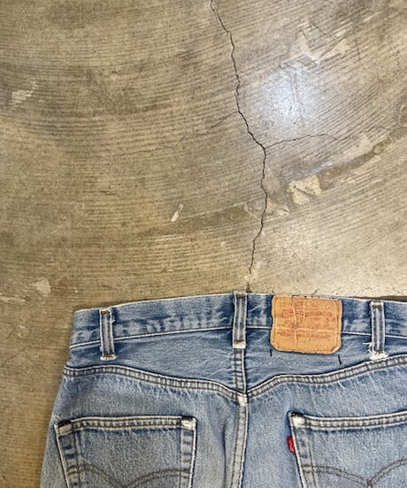 PATRINIA, W34, 8H-A / Hand Stitched Woven Denim Pants “501”(パトリニアの501, ハンドステッチ8時間)
