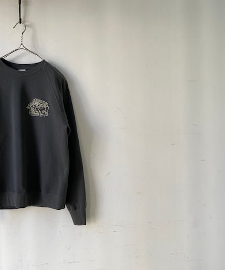 B.S.購買部/ ツッパリスウェットシャツ/ ライトチャコール