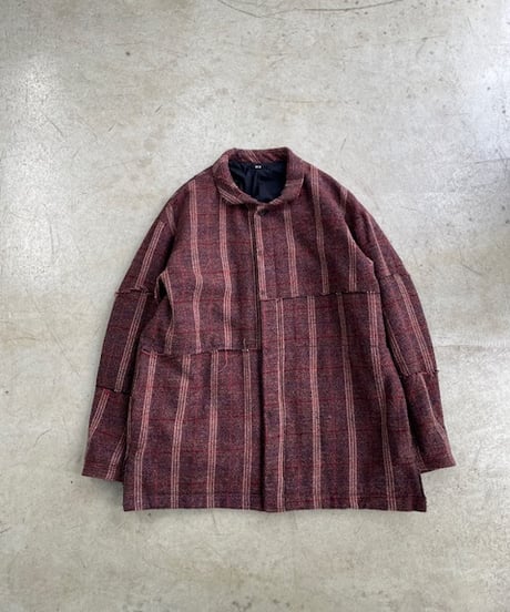 DA'S One-off Pieces  / Lucas blouson with PATRINIA “red check wool”(1点ものブリティッシュウールリュカブルゾン)