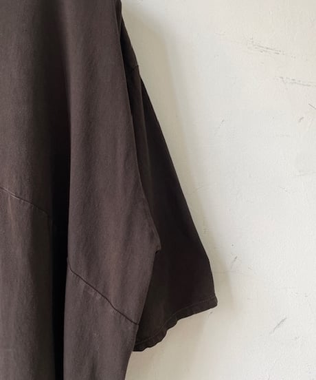 DA'S / Mud-Dyed New Pocket Tee "D.Brown"(DA’Sの泥染めしたニューポケティー"D.Brown”)