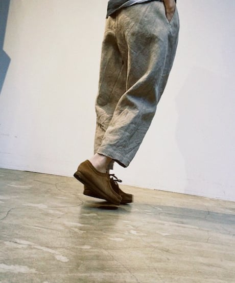 予約販売商品：DA'S/New Tayuru Trousers “Vintage Linen”(DA’Sのニュータユトラ ”ヴィンテージリネン”)