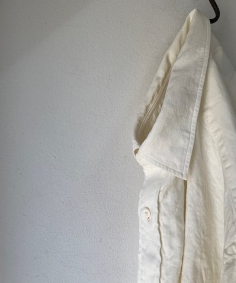 kaval / daily shirt “silk linen washer”(kavalのリネンシルク素材のデイリーシャツ)