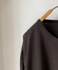DA'S / Mud-Dyed New Pocket Tee "D.Brown"(DA’Sの泥染めしたニューポケティー"D.Brown”)