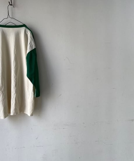 DA'S/One Side Raglan Mid-length Sleeve Tee (DA'Sのワンサイドラグランティー )