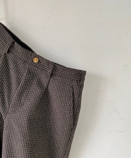 DA'S/M Trousers "oxford brown"(DA'Sのカッチョいい生地を使ったムブトラ)