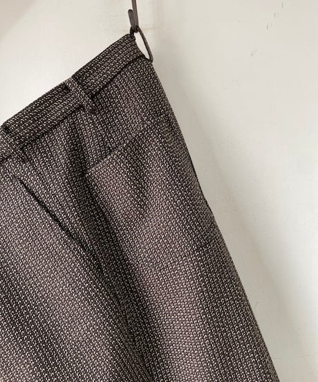 DA'S/M Trousers "oxford brown"(DA'Sのカッチョいい生地を使ったムブトラ)