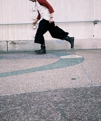 DA'S/One Side Raglan Mid-length Sleeve Tee (DA'Sのワンサイドラグランティー )
