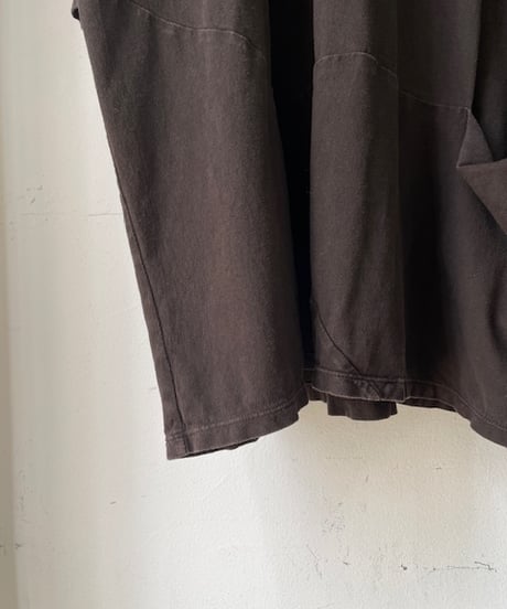 DA'S / Mud-Dyed New Pocket Tee "D.Brown"(DA’Sの泥染めしたニューポケティー"D.Brown”)