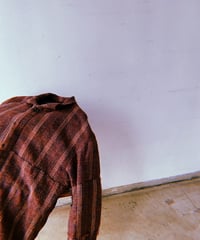 DA'S One-off Pieces  / Lucas blouson with PATRINIA “red check wool”(1点ものブリティッシュウールリュカブルゾン)