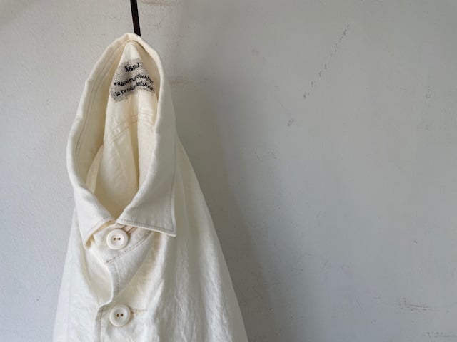 kaval / wide long sleeve shirt box hem 