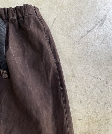 DA’S / Track Pants “dorozome”(DA’Sの泥染めトラックパンツ)