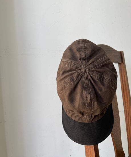DA'S/Tana Cap "2 Tone"(DA’Sの泥染めしたタナキャップ)