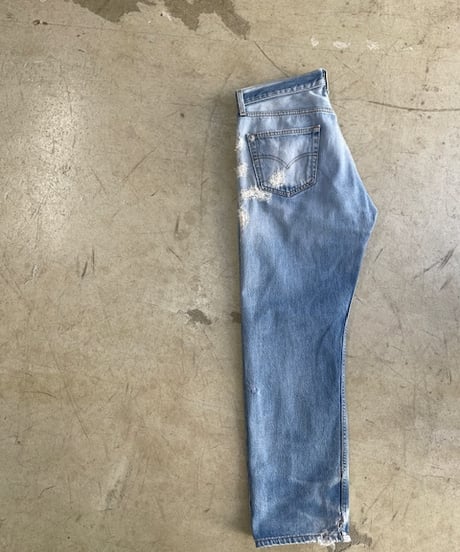 PATRINIA, W36, 10H / Hand Stitched Woven Denim Pants “501”(パトリニアの501, ハンドステッチ10時間)