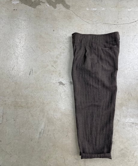 kaval / phoenix pants 'wool dobby herringbone'(カヴァルのフェニックスパンツ)