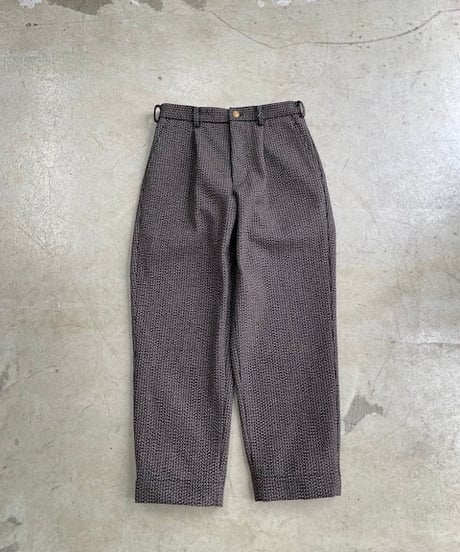 DA'S/M Trousers "oxford brown"(DA'Sのカッチョいい生地を使ったムブトラ)