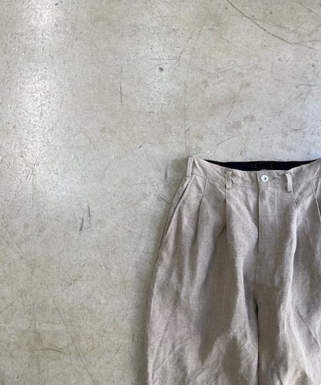 予約販売商品：DA'S/New Tayuru Trousers “Vintage Linen”(DA’Sのニュータユトラ ”ヴィンテージリネン”)