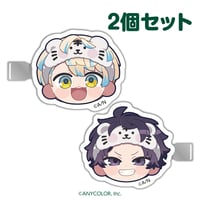 緋八マナ】缶バッジ2個セット | ​ VT×にじさんじ 期間限定ECショップ