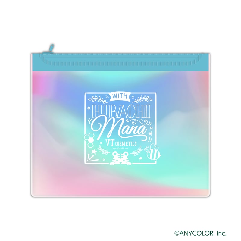 緋八マナ】ステッカー付きオーロラポーチ | ​ VT×にじさんじ 期間限定