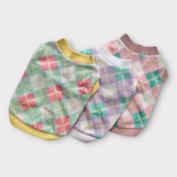 DOGSパステルアーガイル ニット DOGS Pastel Argyle Knit