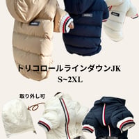 DOGSトリコロールダウン　DOGS Tricolor Down