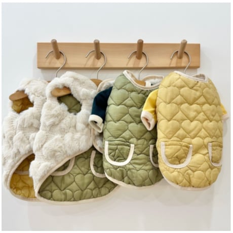 DOGSハートリバーシブルベスト　DOGS Reversible Heart Vest