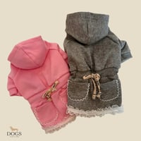 DOGSレースフーディー　DOGS Lace Hoodie