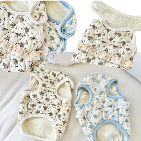 DOGSフローラルベスト　DOGS Floral Vest