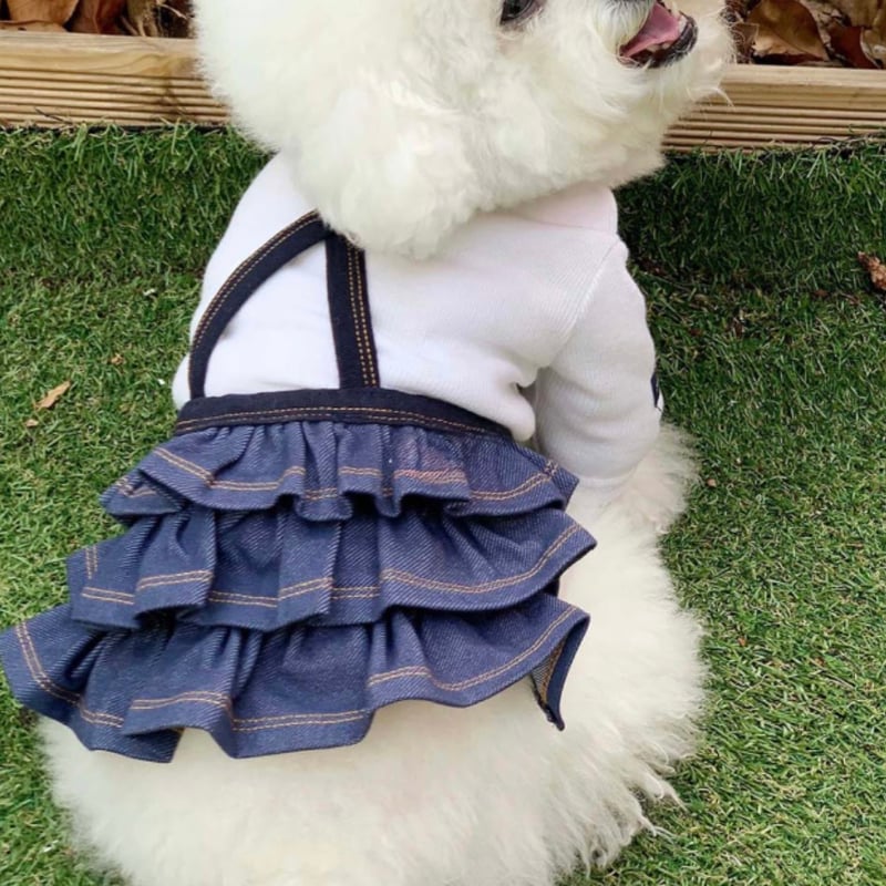 DOGSフリルサスペンダースカート DOGS Frill Suspender Skirt |