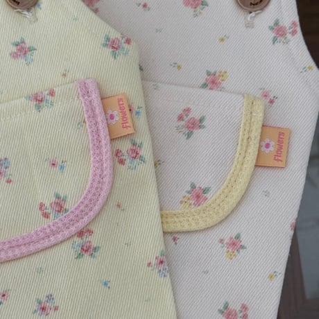 ポケットフラワーワンピース Pocket Flower One-piece