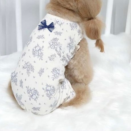 DOGS クラシックフラワー オールインワン　DOGS Classic Fleur All-in-One