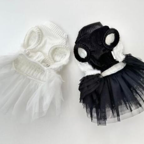 DOGSチュールフリルドレス　DOGS Tulle Frill Dress