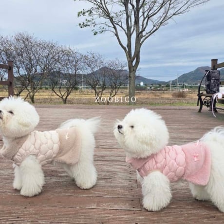 DOGSファーキルティングコート　DOGS Quilted Coat with Fur