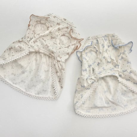 DOGS リトルリボンワンピース　DOGS Little Ribbon Dress