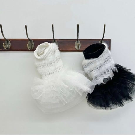 DOGSチュールフリルドレス　DOGS Tulle Frill Dress