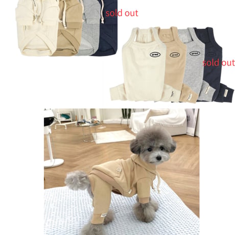 DOGSリラックスパーカー　DOGS Relax hoodie