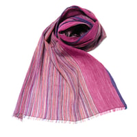 hikariful  long scarf / pink