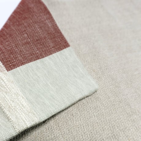 Kawari-Tsuzure cushion cover ／ lumber ／smoky pink