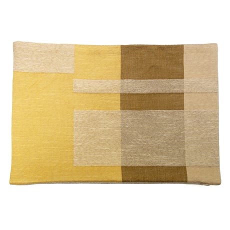 Kawari-Tsuzure cushion cover ／ lumber ／gold