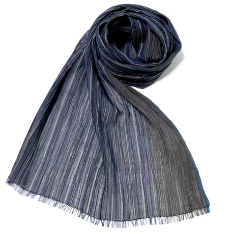 hikariful　long scarf　gray